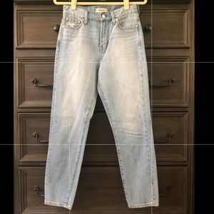 Madewell Light Wash Perfect Summer Jean